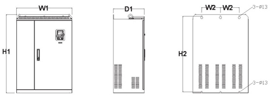 Преобразователь частоты INVT GD200-018G/022P-4