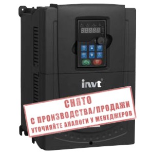 Частотный преобразователь INVT GD200-055G/075P-4